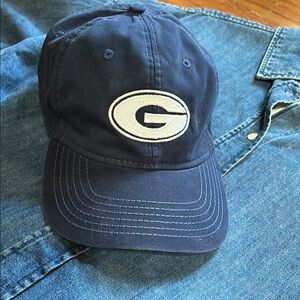 Navy Blue Cap with Embroidered G Logo